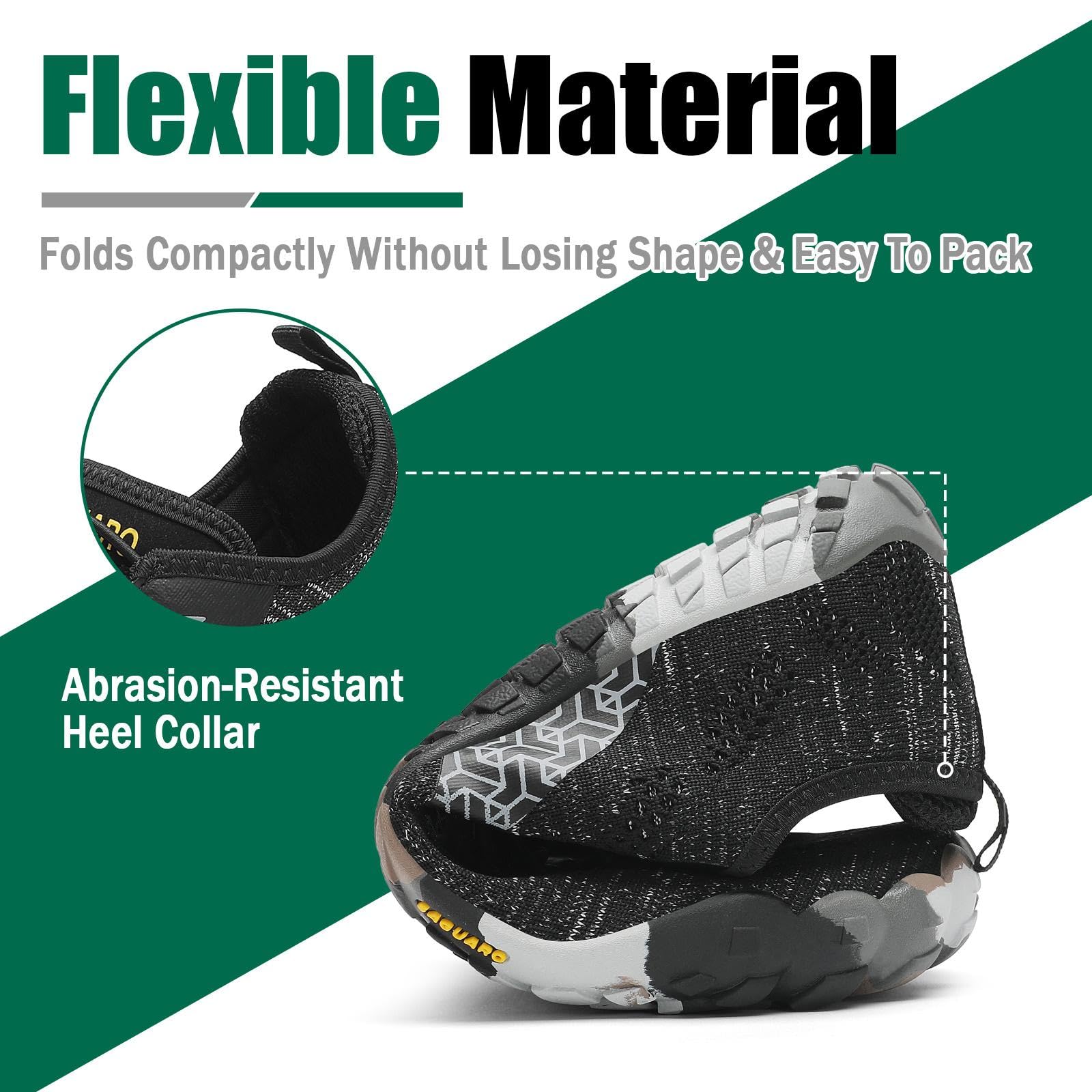 SAGUARO Men's Barefoot Shoes Women's Wide Toe Box Minimalist Sneakers Zero Drop Trail Running Shoe - Image 6