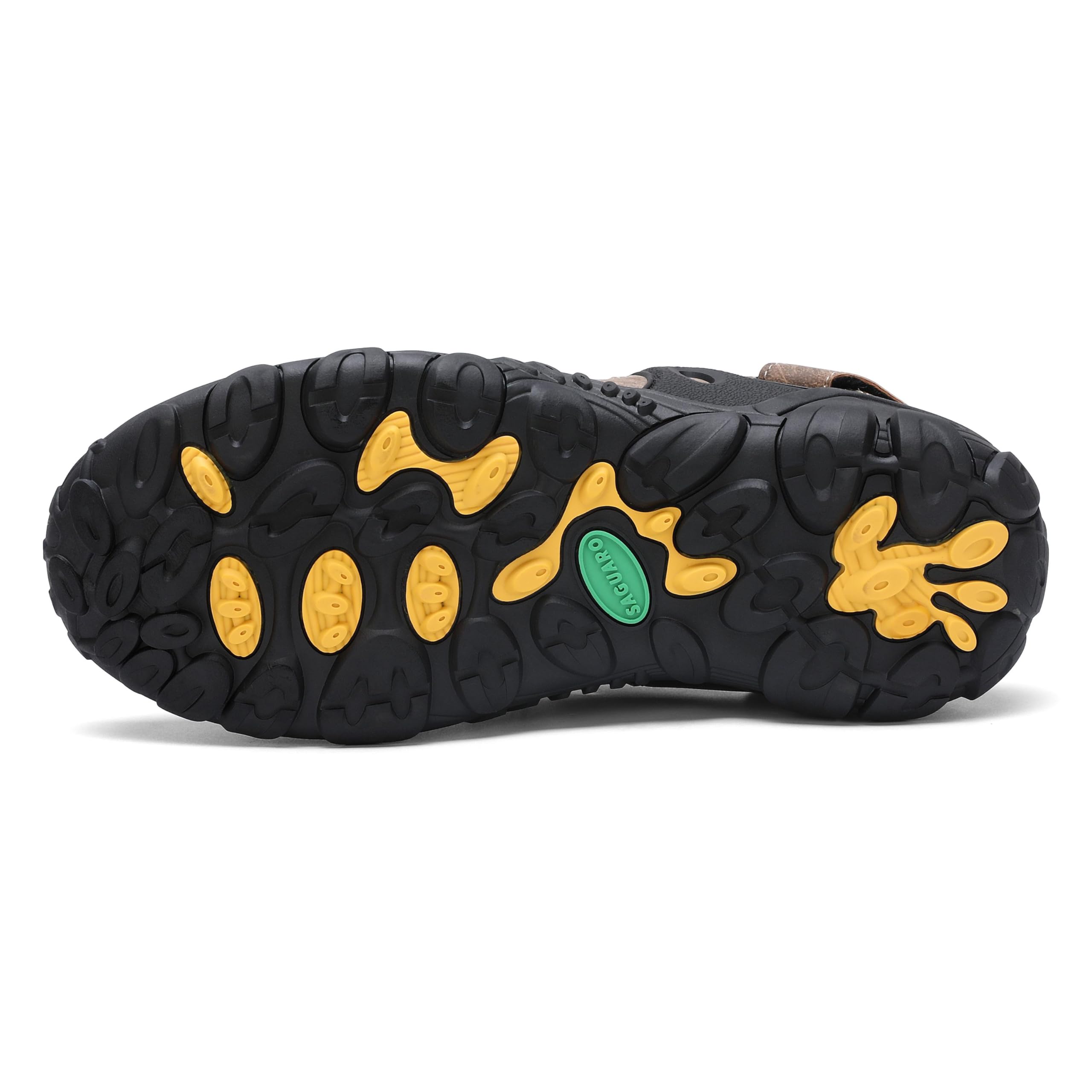 SAGUARO Men's Sport Sandals Adjustable Strap Closed Toe Outdoor Hiking Sandal Beach Water Shoes - Image 3