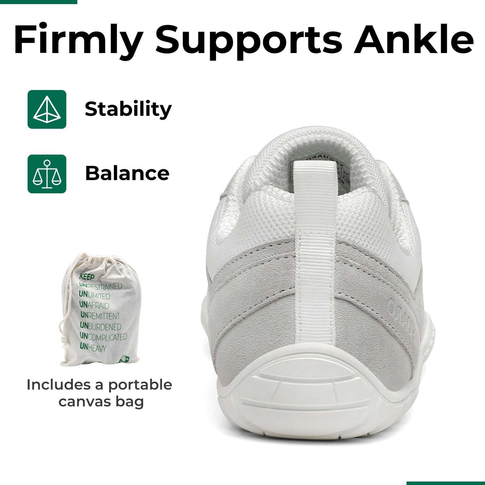 SAGUARO Men's Women's Barefoot Wide Toe Box Shoes | Minimalist Barefoot Shoes with Zero Drop Sole | Comfortable Walking Shoe - Image 5