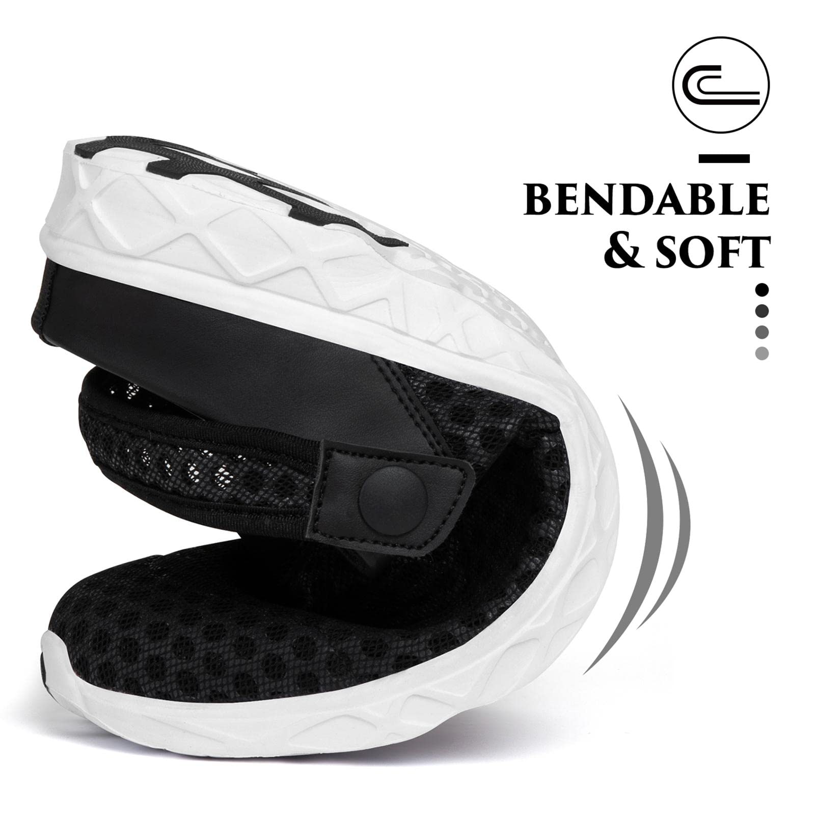 SAGUARO Men's Women's Quick Dry Garden Shoes Lightweight Breathable Gardening Clog Water Shoes Mesh Sandals for Sports Outdoor Beach Pool Exercise - Image 5