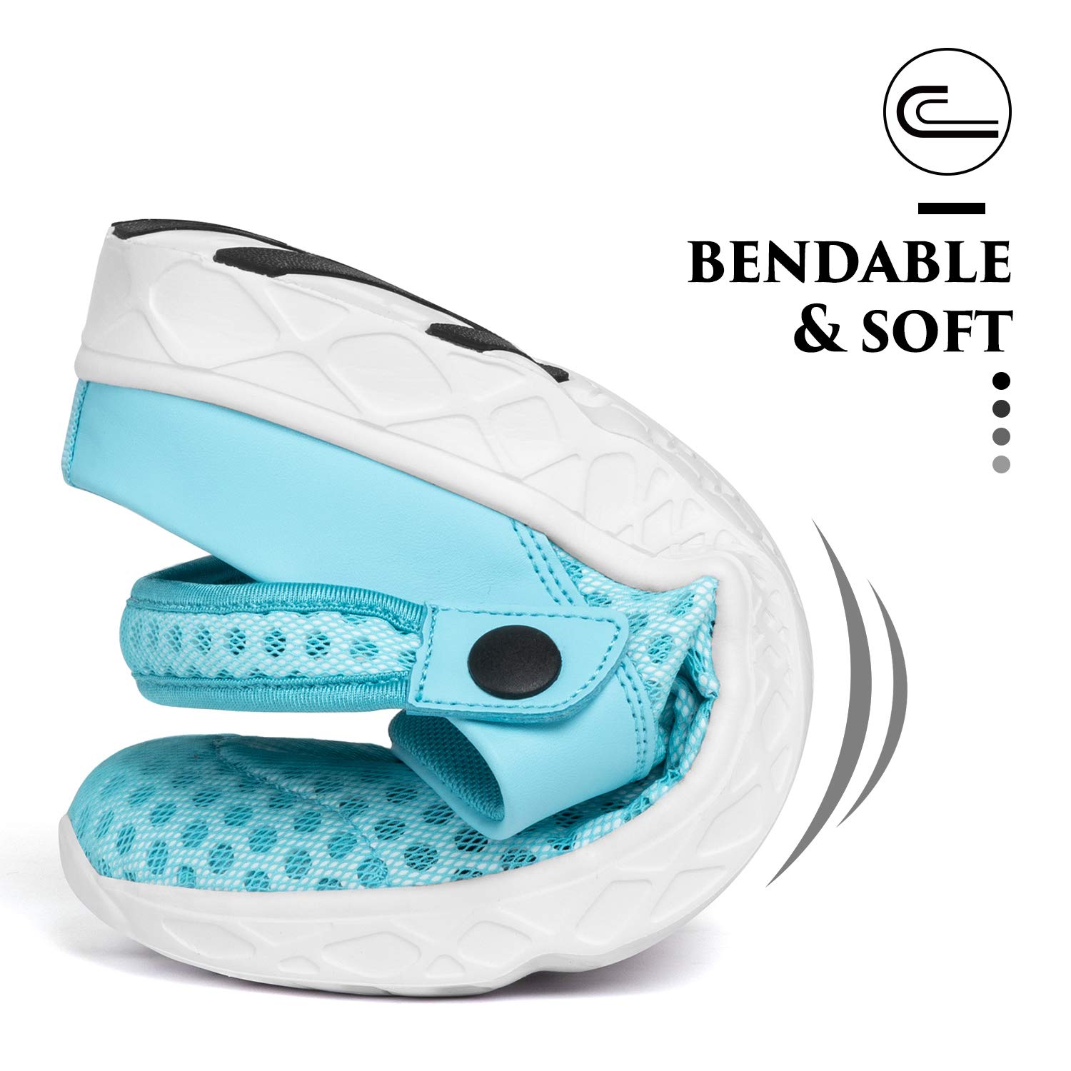 SAGUARO Men's Women's Quick Dry Garden Shoes Lightweight Breathable Gardening Clog Water Shoes Mesh Sandals for Sports Outdoor Beach Pool Exercise - Image 6