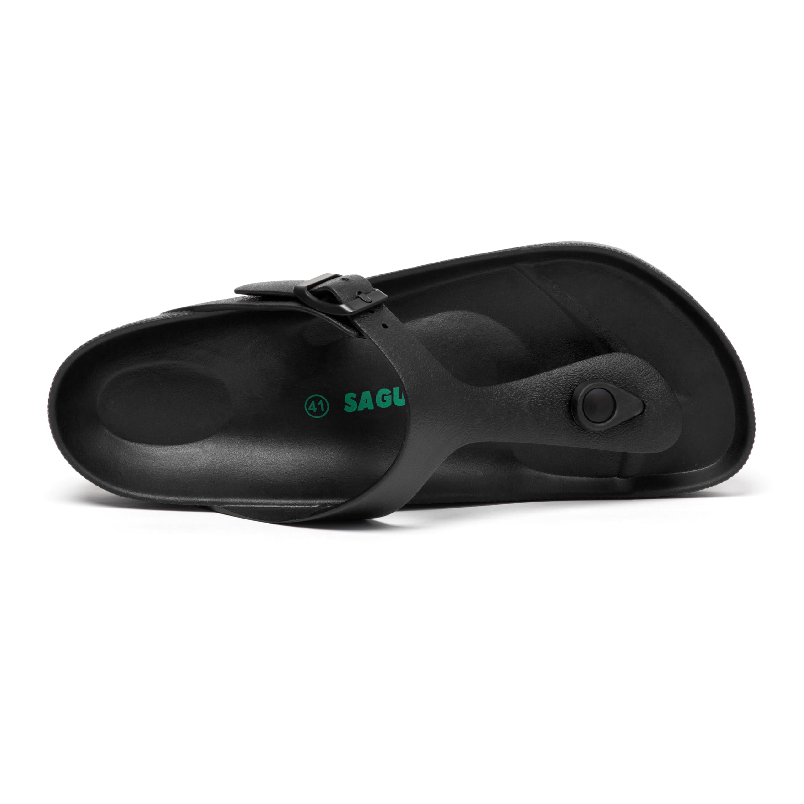 SAGUARO Mules Men's Lightweight Toe Separator Women's Non-Slip Flip Flops Summer Flip Flops Size 36-48 - Image 3