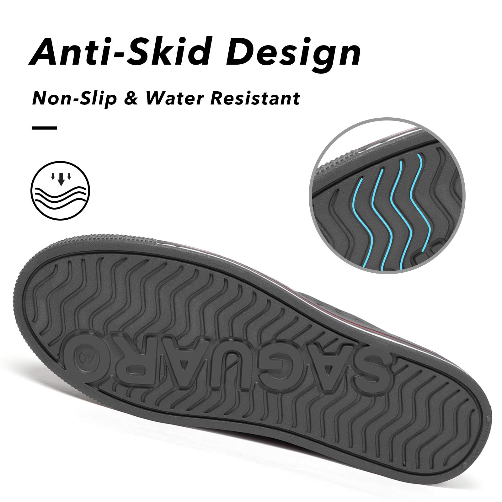 SAGUARO Women's Men's Garden Clogs Shoes Casual Slippers Unisex Quick Drying Sandals Summer Anti-Skid Beach Shoes - Image 7