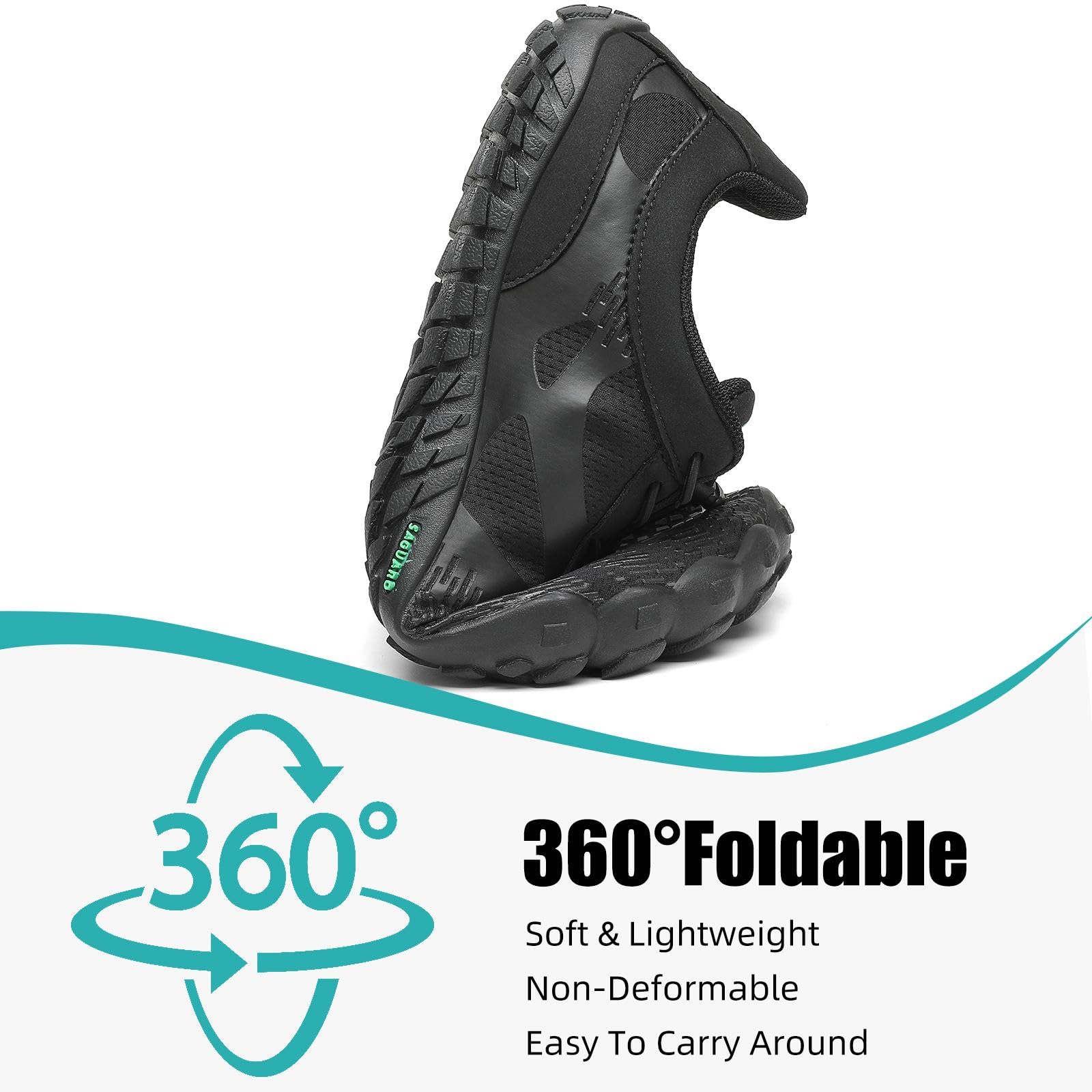 SAGUARO Womens Mens Barefoot Shoes Minimalist Trail Runner Wide Toe Box Zero Drop Outdoor Cross Training Shoe - Image 6