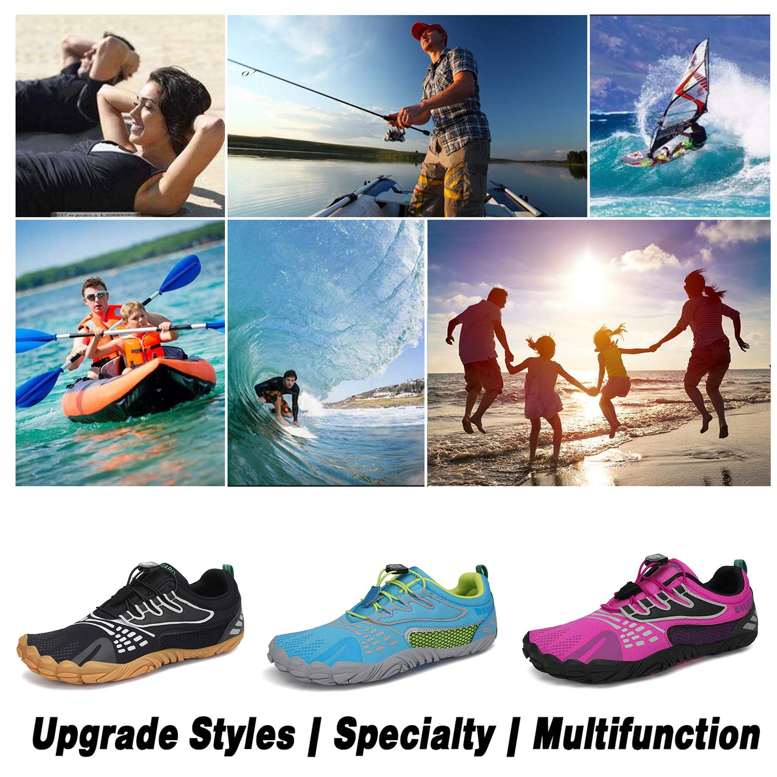 SAGUARO Womens Mens Barefoot Shoes Minimalist Trail Runner Wide Toe Box Zero Drop Outdoor Cross Training Shoe - Image 7